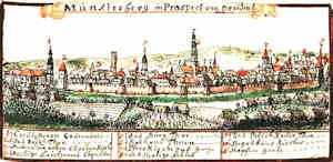 Mnsterberg in Prospect von Occident - Widok miasta od wschodu